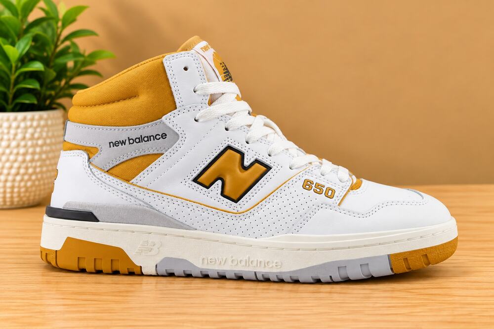 NWT New Balance 650R Canyon Sneakers Orange/White Size 11.5 US /Male